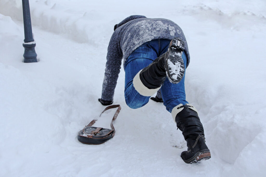 Slip and Fall on Black Ice in a Store Parking Lot What You Need to Know