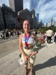 Bailey Marshall Runs The 2025 Chicago Marathon For Team Red Cross
