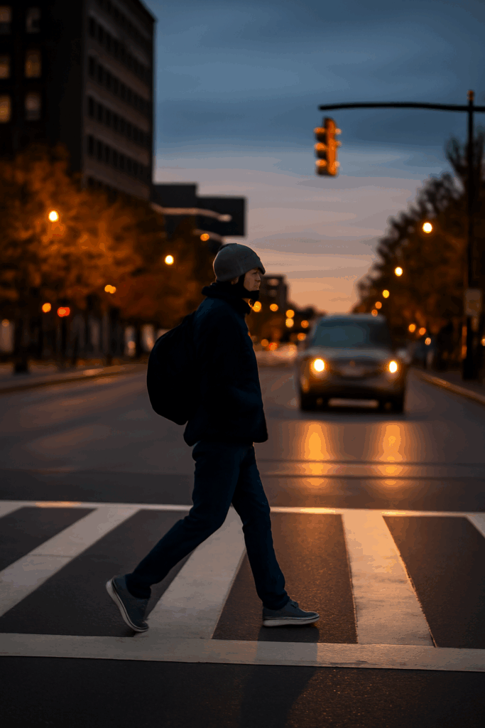 Hit While Crossing After Work? Pedestrian Claims Rise After the Time Change
