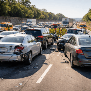 Multi-Vehicle Pileups in Georgia and South Carolina: Who Is Liable When Several Drivers Are Involved?