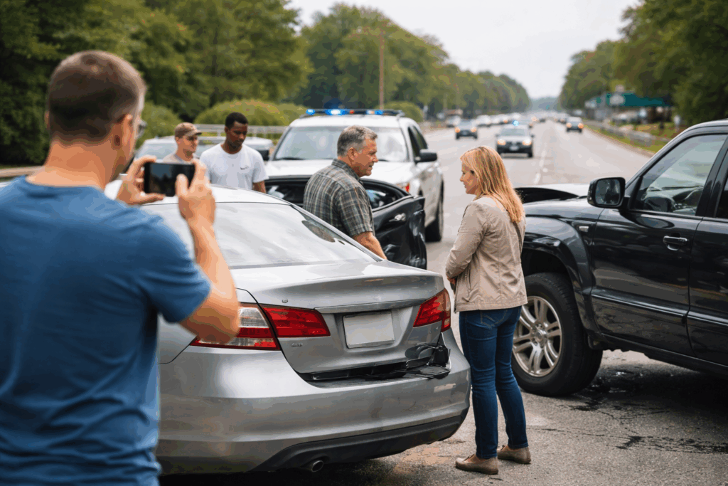 Road Rage Accidents and Eyewitnesses While Details Are Still Fresh