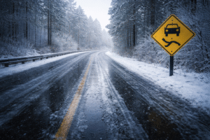 How Black Ice Impacts Fault in Georgia Car Accidents