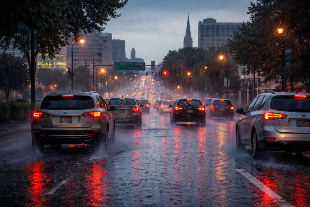 Why Car Accidents Spike in Augusta During Early Spring Rainstorms