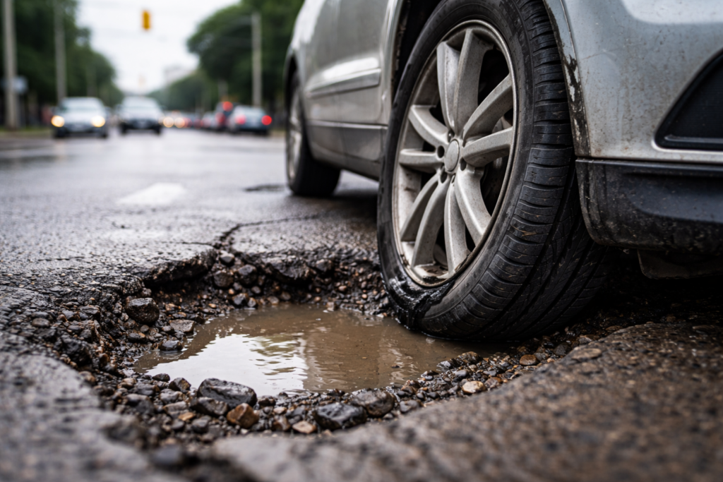 Are Pothole Accidents the City’s Fault? What Georgia Law Says About Vehicle Damage and Injuries