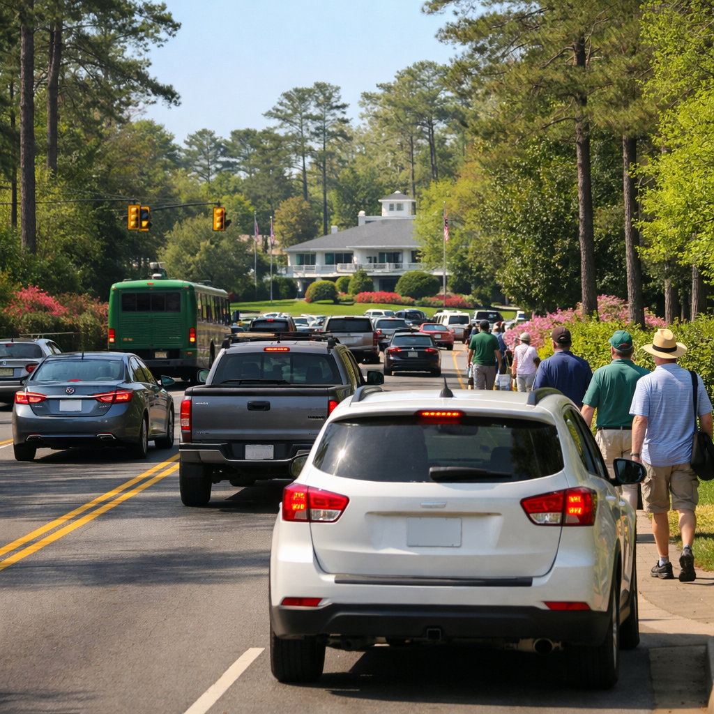 Driving Safely in Augusta During Masters Week
