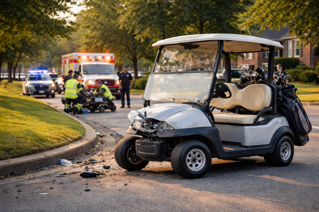 What to Do After a Golf Cart Accident on Private Roads or Neighborhood Streets in Georgia