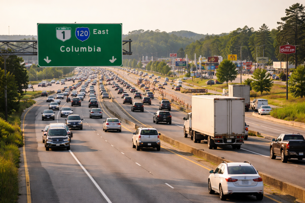 Is 1-20 Near North Augusta One of South Carolina's Most Dangerous Roads?