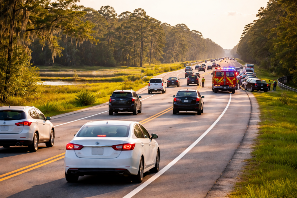 SC-170 Crash Risks Near Bluffton and Beaufort: Safety Insights for Drivers