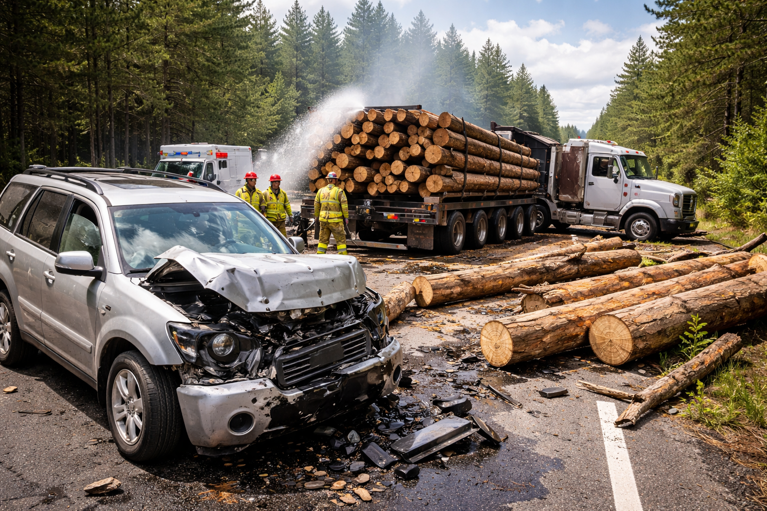 What You Need to Know if You or a Loved One Is a Victim of a Logging Truck Accident