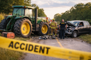 Who Is at Fault in a Farm Equipment Accident in South Carolina?