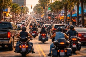 Myrtle Beach Bikers Week: Managing Motorcycle Traffic and Road Safety in South Carolina