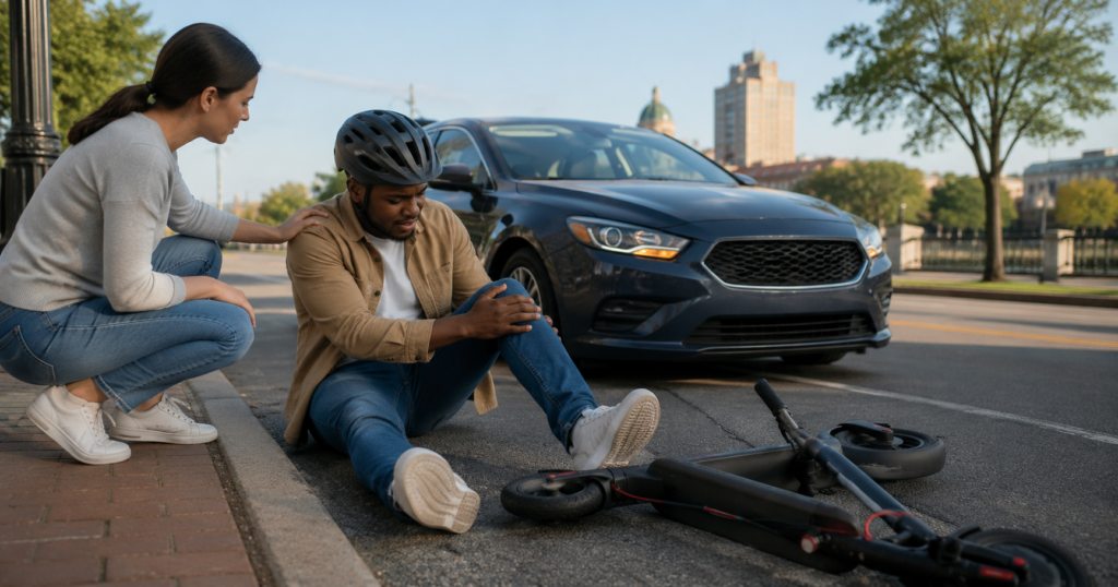 Scooter and E-Bike Accidents in Georgia: Protecting Your Rights After a Collision with a Car