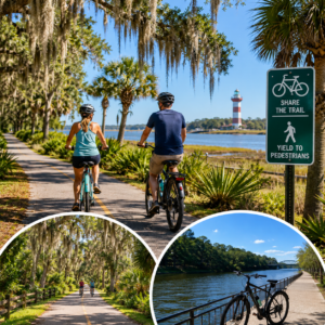 Biking and E-Biking in Hilton Head Island: Safety Rules, Trail Etiquette, and Popular Cycling Destinations